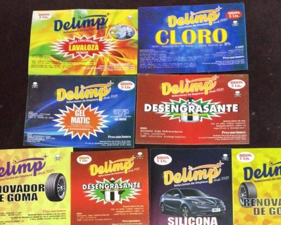 Etiquetas adhesivas impresas para productos